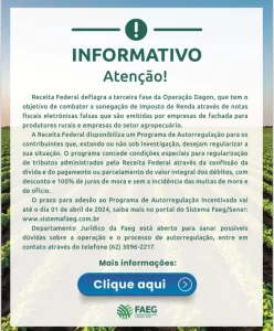 Leia mais sobre o artigo Alerta para evitar multas por fraudes: autorregularização incentivada junto a Receita Federal vai até o dia 01 de abril