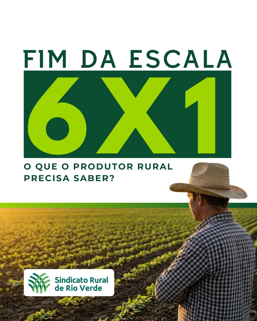 Leia mais sobre o artigo FIM DA ESCALA 6X1: ENTENDA O QUE MUDA PARA O PRODUTOR RURAL